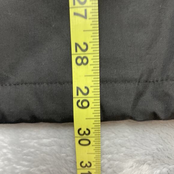 The Barbell Brigade Jacket Mens M Black Nylon Snap Up Pockets Back Graphic Gym - Picture 10 of 10